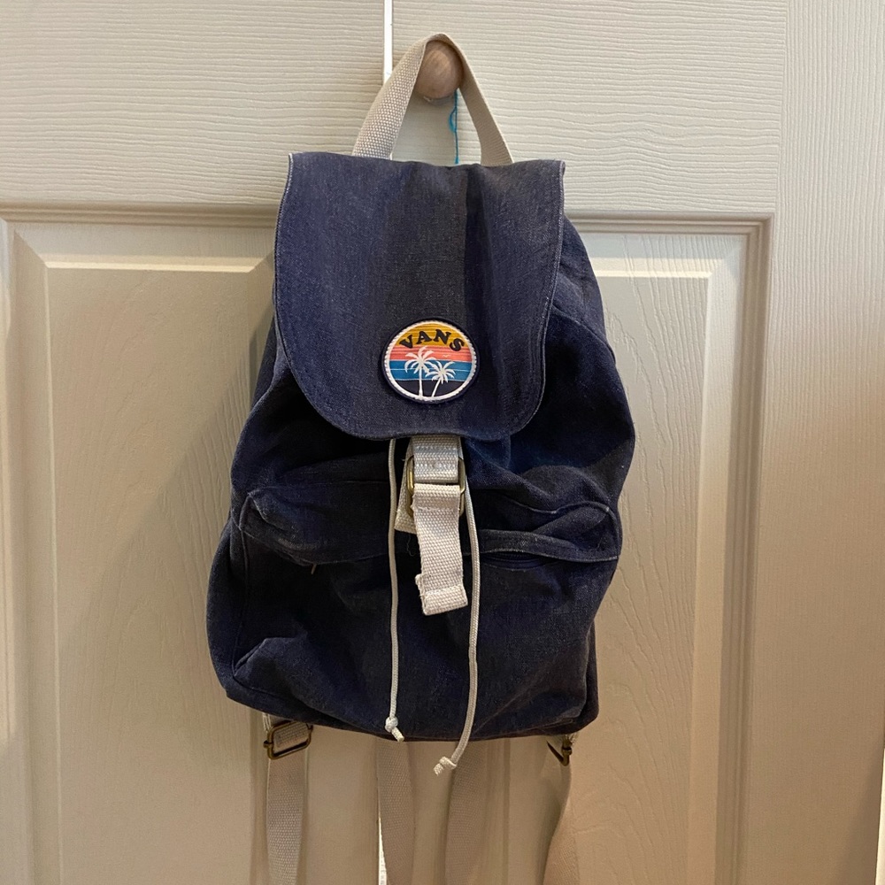 Denim Vans Mini Backpack - image 1